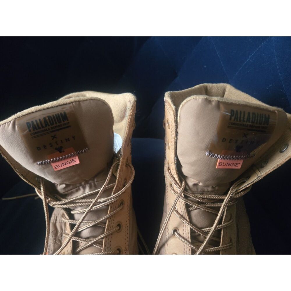 Palladium x Destiny Pampa WPN Bungie 30th Anniversary Boots Dear Brown - Size 9 - Picture 6 of 8